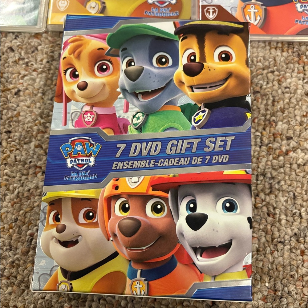 Paw patrol dvd set